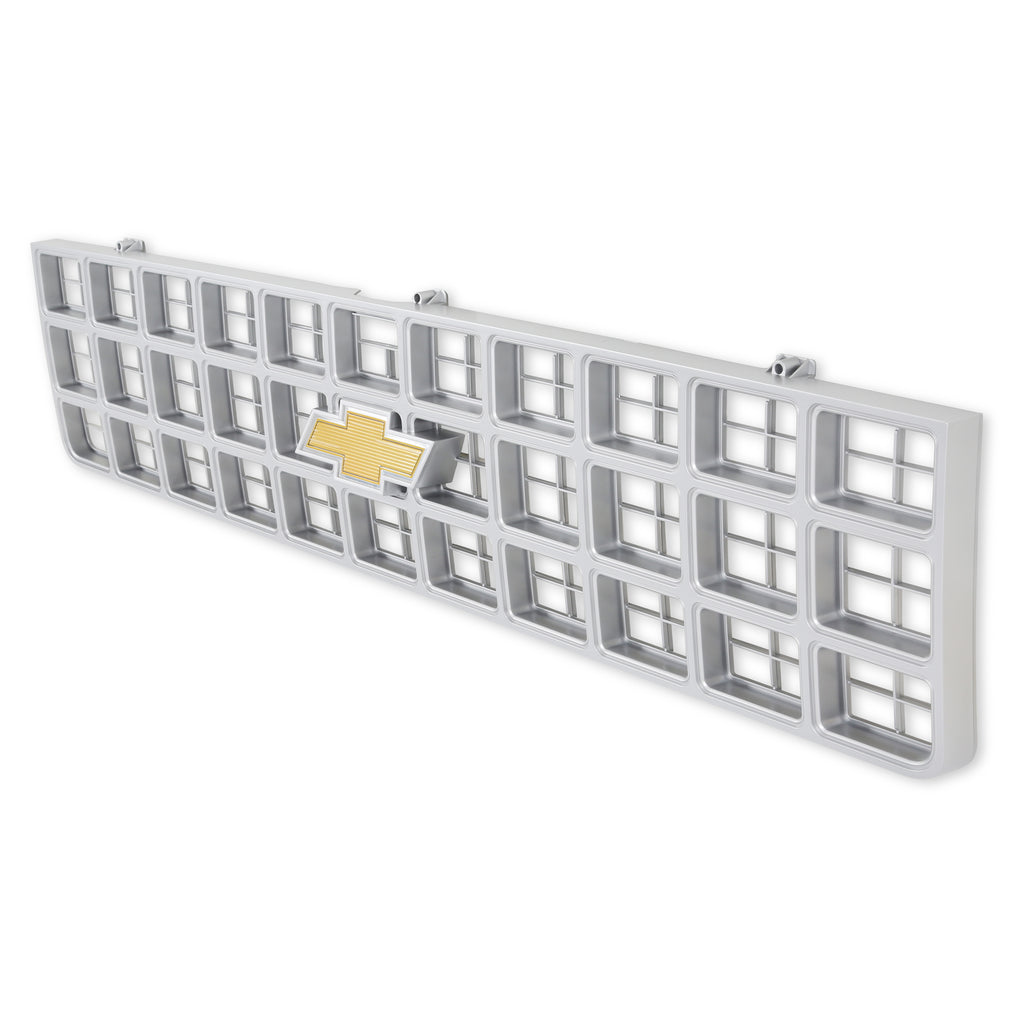 Classic-Trucks-CK-Chevy-Grille---W-Bowtie---Argent-Grey