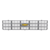 Holley 04-171  Classic Trucks C/K Chevy Grille - W/ Bowtie - Argent Grey