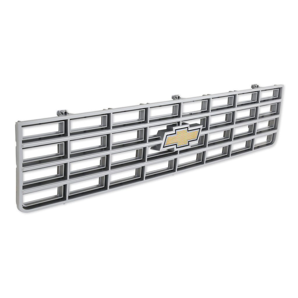 Classic-Trucks-CK-Chevy-Grille---W-Bowtie---Silver