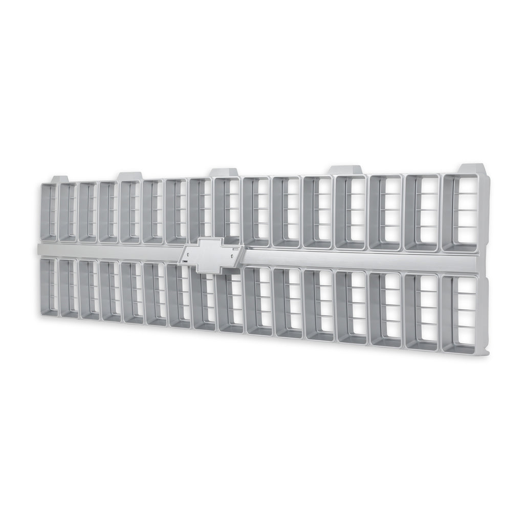 Classic-Trucks-CK-Chevy-Grille---W-Bowtie-Mount---Silver