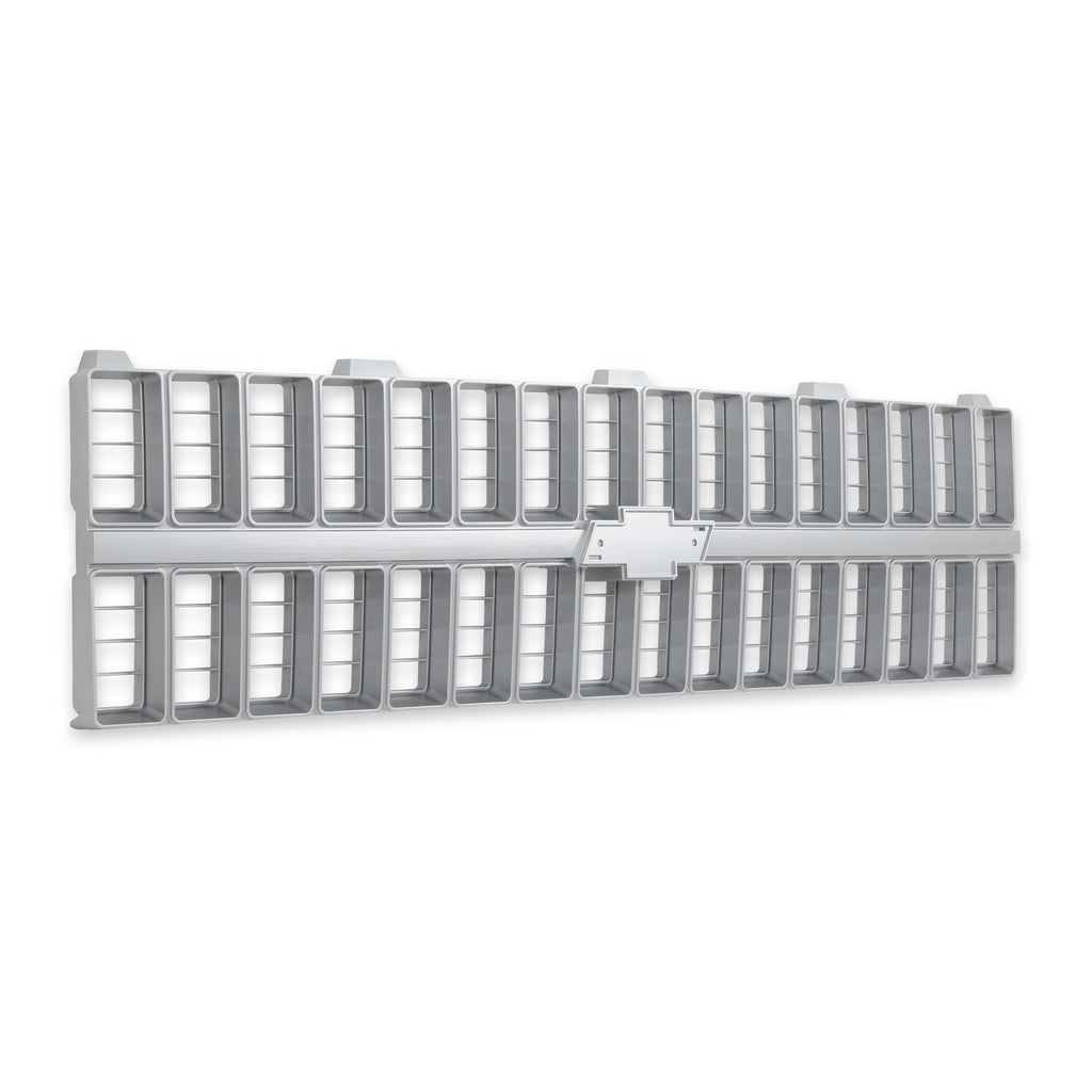 Classic-Trucks-CK-Chevy-Grille---W-Bowtie-Mount---Silver