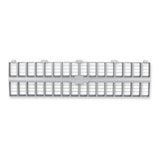 Holley 04-175  Classic Trucks C/K Chevy Grille - W/ Bowtie Mount - Silver