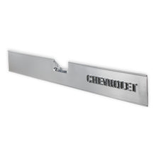 Load image into Gallery viewer, Classic-Trucks-CK-Chevy-Tailgate-Trim-Panel---Brushed-Aluminum
