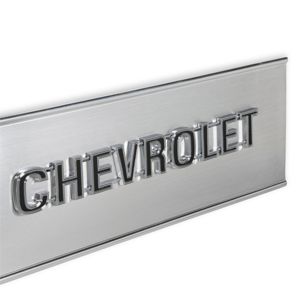 Classic-Trucks-CK-Chevy-Tailgate-Trim-Panel---Brushed-Aluminum