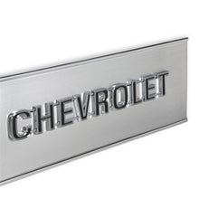 Load image into Gallery viewer, Classic-Trucks-CK-Chevy-Tailgate-Trim-Panel---Brushed-Aluminum