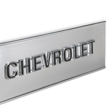 Load image into Gallery viewer, Classic-Trucks-CK-Chevy-Tailgate-Trim-Panel---Brushed-Aluminum