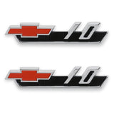 Holley 04-565  Classic Trucks C/K Fender Badge Pair - Chevy 10