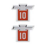 Holley 04-568  Classic Trucks C/K Fender Badge Pair - Chevy 10