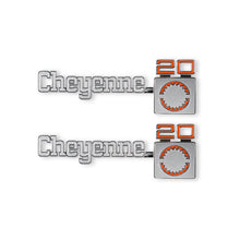 Load image into Gallery viewer, Classic-Trucks-CK-Fender-Badge-Pair---Cheyenne-20