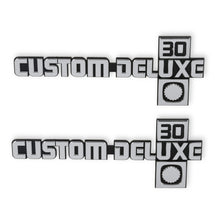 Load image into Gallery viewer, Classic-Trucks-CK-Fender-Badge-Pair---Custom-Deluxe-30