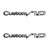 Holley 04-585  Classic Trucks C/K Fender Badge Pair - Custom/10