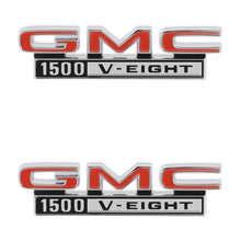 Load image into Gallery viewer, Classic-Trucks-CK-Fender-Badge-Pair---Gmc-1500-V-Eight