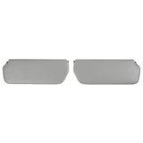 Holley 05-343  Classic Trucks C/K Foamback Sunvisor Pair - Vinyl - Grey