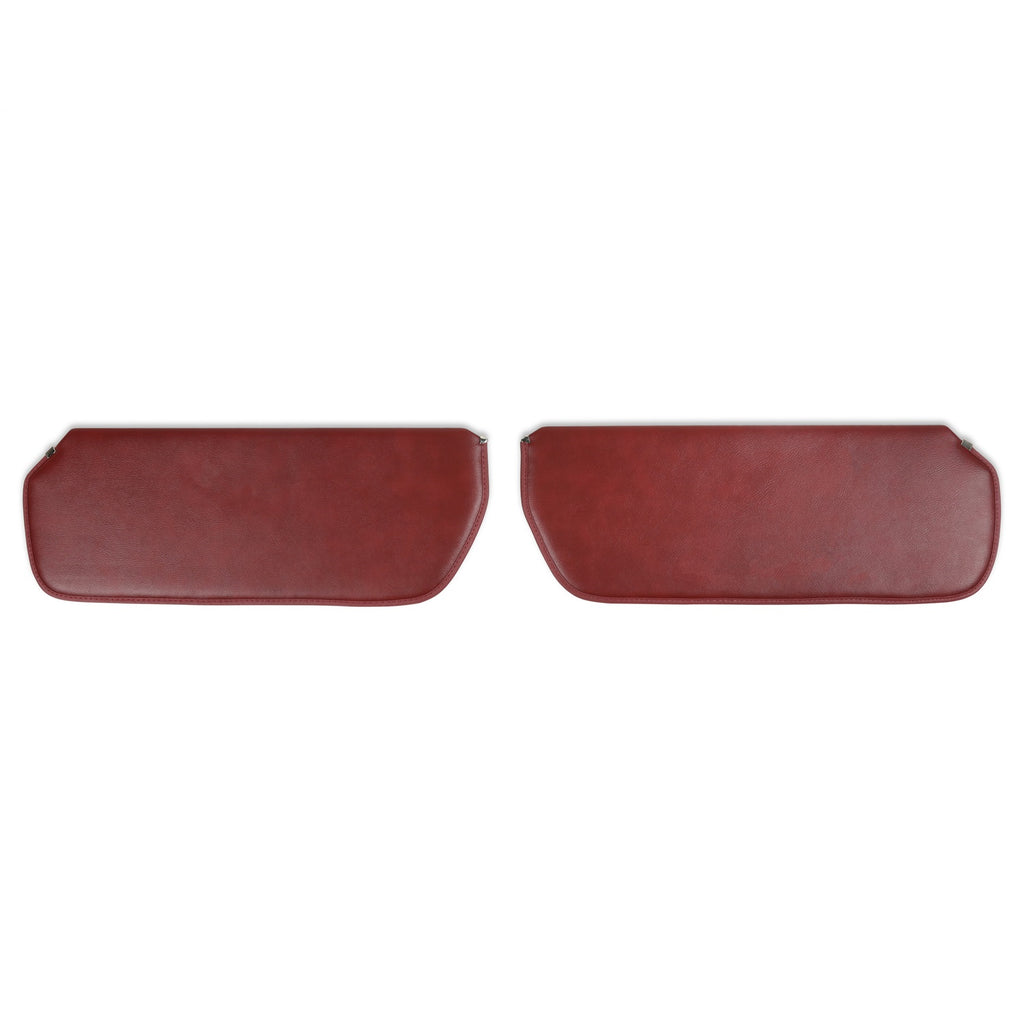Classic-Trucks-CK-Foamback-Sunvisor-Pair---Vinyl---Red