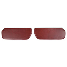 Load image into Gallery viewer, Classic-Trucks-CK-Foamback-Sunvisor-Pair---Vinyl---Red