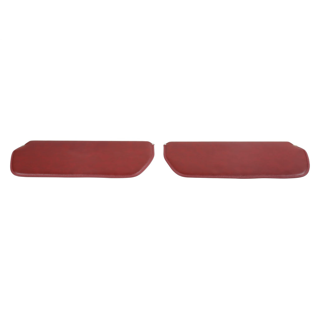 Classic-Trucks-CK-Foamback-Sunvisor-Pair---Vinyl---Red