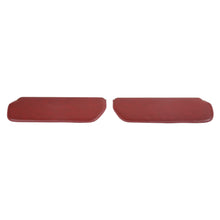 Load image into Gallery viewer, Classic-Trucks-CK-Foamback-Sunvisor-Pair---Vinyl---Red