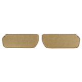 Holley 05-342  Classic Trucks C/K Foamback Sunvisor Pair - Vinyl - Tan