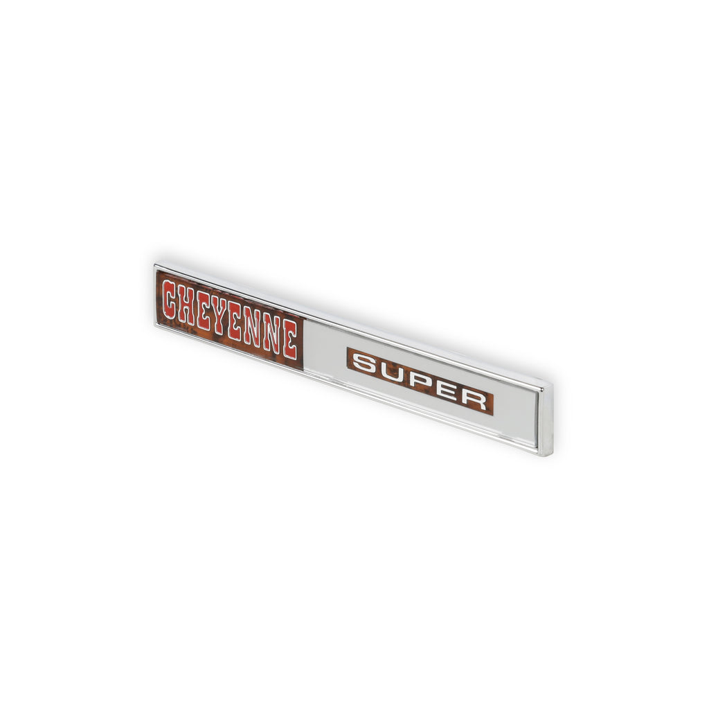 Classic-Trucks-CK-Glove-Box-Emblem---Cheyenne-Super