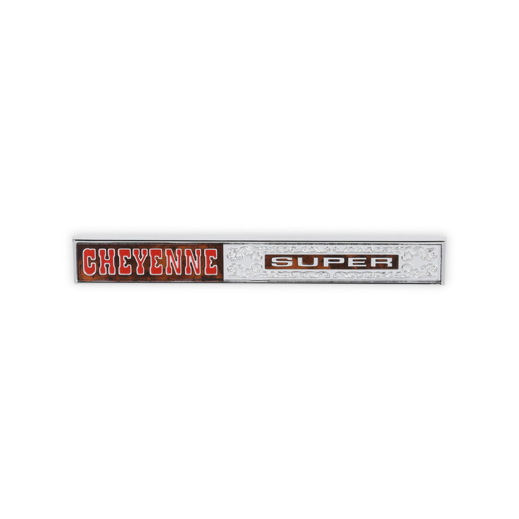 Classic-Trucks-CK-Glove-Box-Emblem---Cheyenne-Super