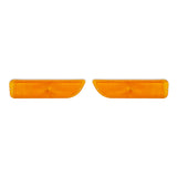 Holley 07-140  Classic Trucks C/K Gmc Parking Light Lens Pair - Amber