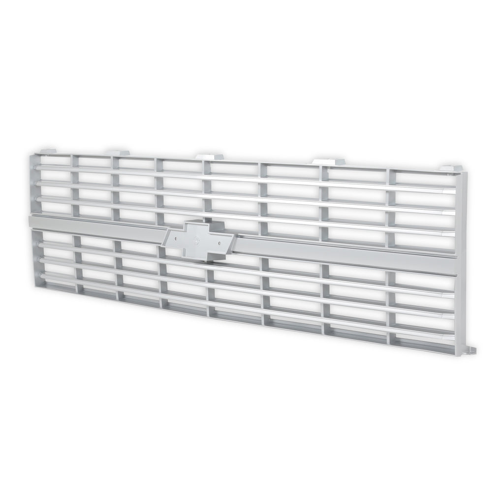 Classic-Trucks-CK-Grille---W-Bowtie---WO-Molding---Single-Headlight---Silver