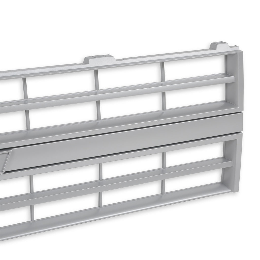 Classic-Trucks-CK-Grille---W-Bowtie---WO-Molding---Single-Headlight---Silver