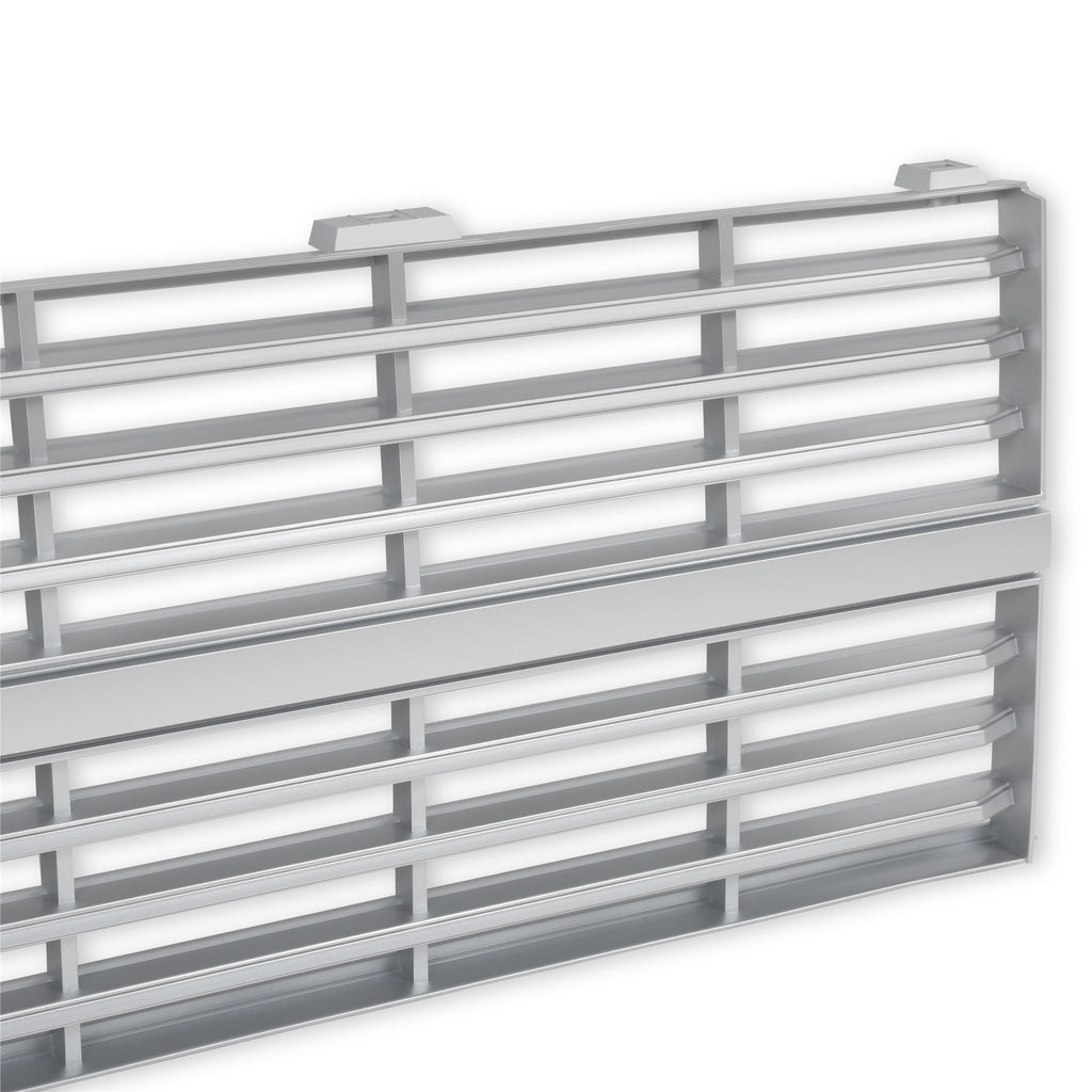 Classic-Trucks-CK-Grille---W-Bowtie---WO-Molding---Single-Headlight---Silver