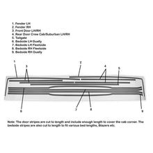 Load image into Gallery viewer, Classic-Trucks-CK-Paint-Break-Stripe-Kit---VermillionBlack