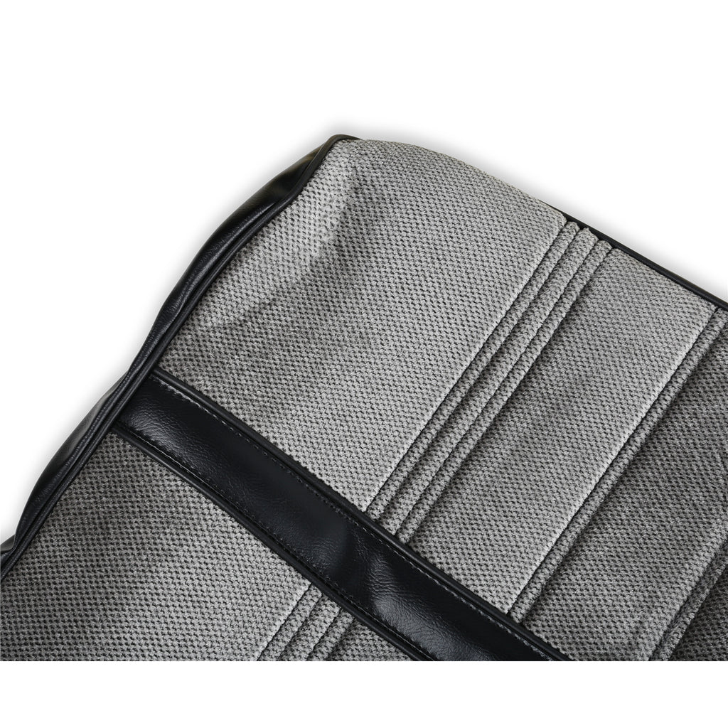 Classic-Trucks-CK-Seat-Upholstery-Kit---ClothVinyl---BlackSilver