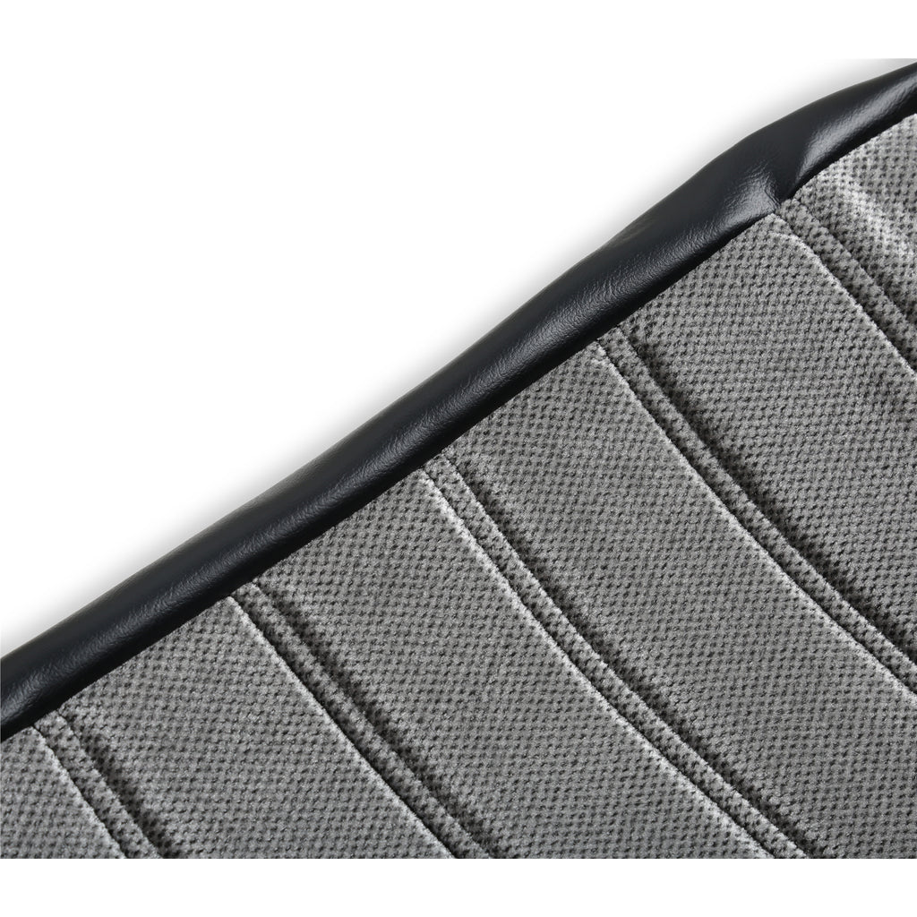 Classic-Trucks-CK-Seat-Upholstery-Kit---ClothVinyl---BlackSilver