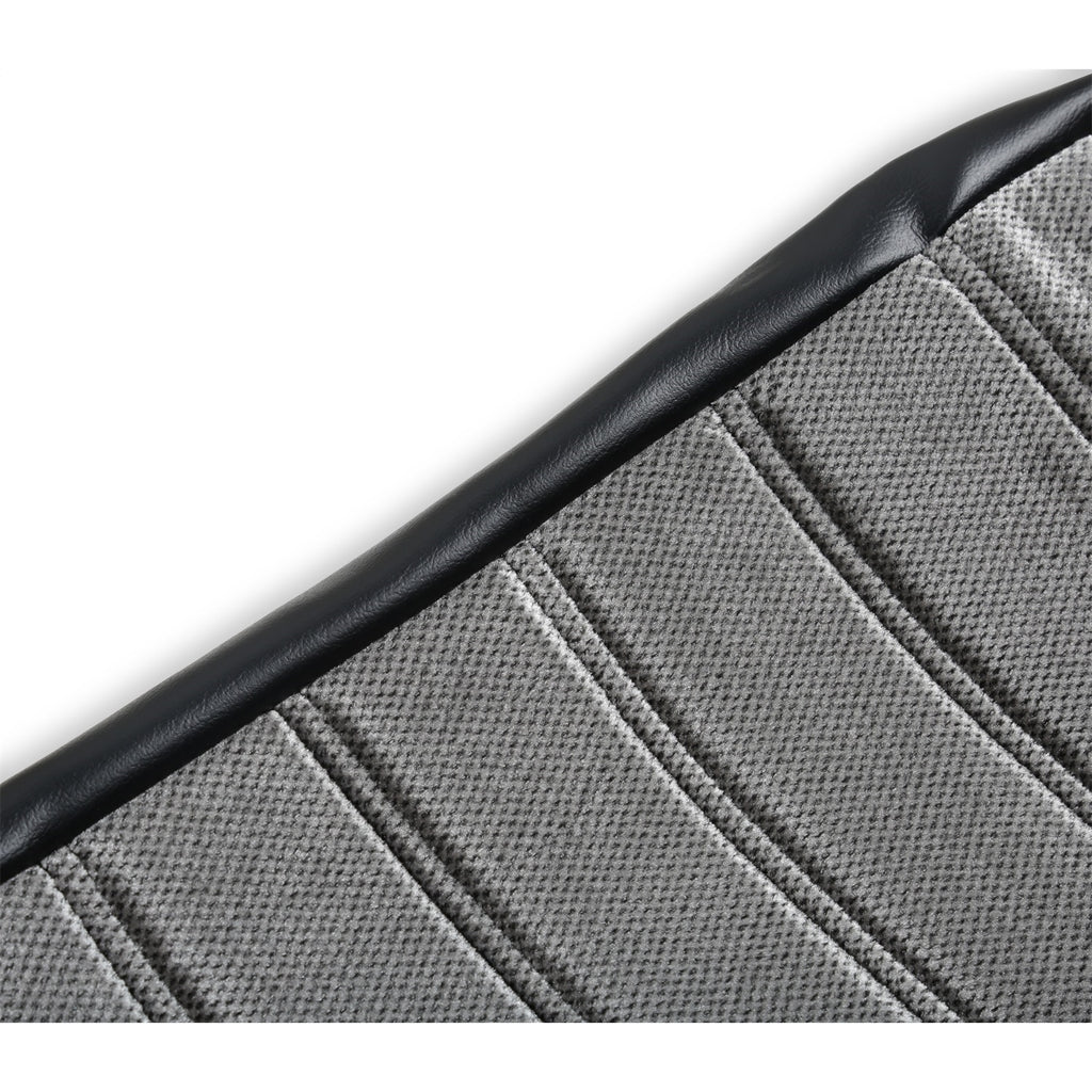 Classic-Trucks-CK-Seat-Upholstery-Kit---ClothVinyl---BlackSilver