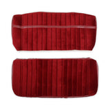 Holley 05-291  Classic Trucks C/K Seat Upholstery Kit - Cloth/Vinyl - Maroon/Burgundy