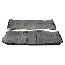 Load image into Gallery viewer, Classic-Trucks-CK-Seat-Upholstery-Kit---Deluxe-Pleat-ClothVinyl---BlackSilver