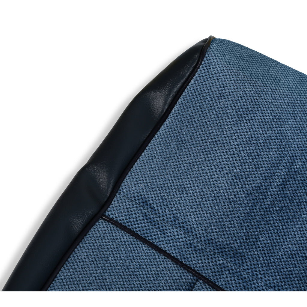 Classic-Trucks-CK-Seat-Upholstery-Kit---Deluxe-Pleat-ClothVinyl---Navy