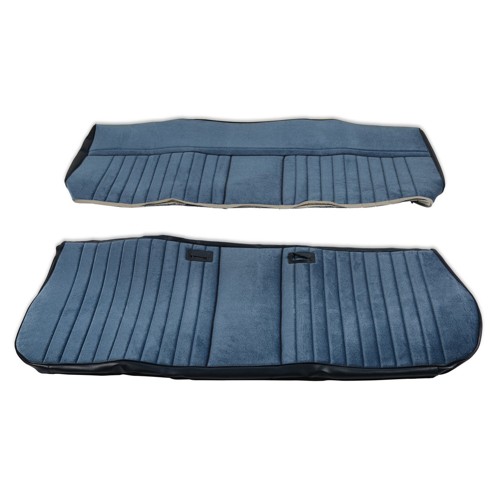 Classic-Trucks-CK-Seat-Upholstery-Kit---Deluxe-Pleat-ClothVinyl---Navy