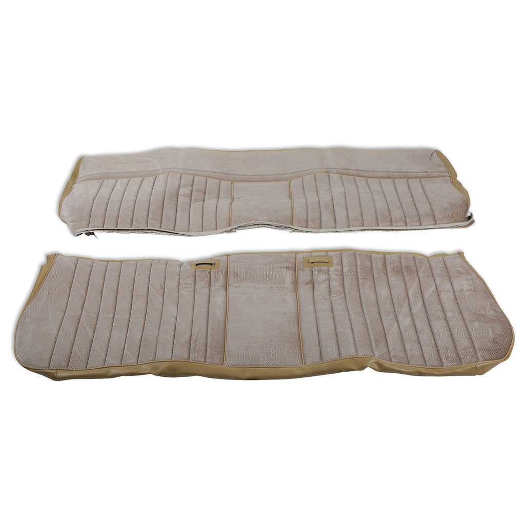 Classic-Trucks-CK-Seat-Upholstery-Kit---Deluxe-Pleat-ClothVinyl---Tan
