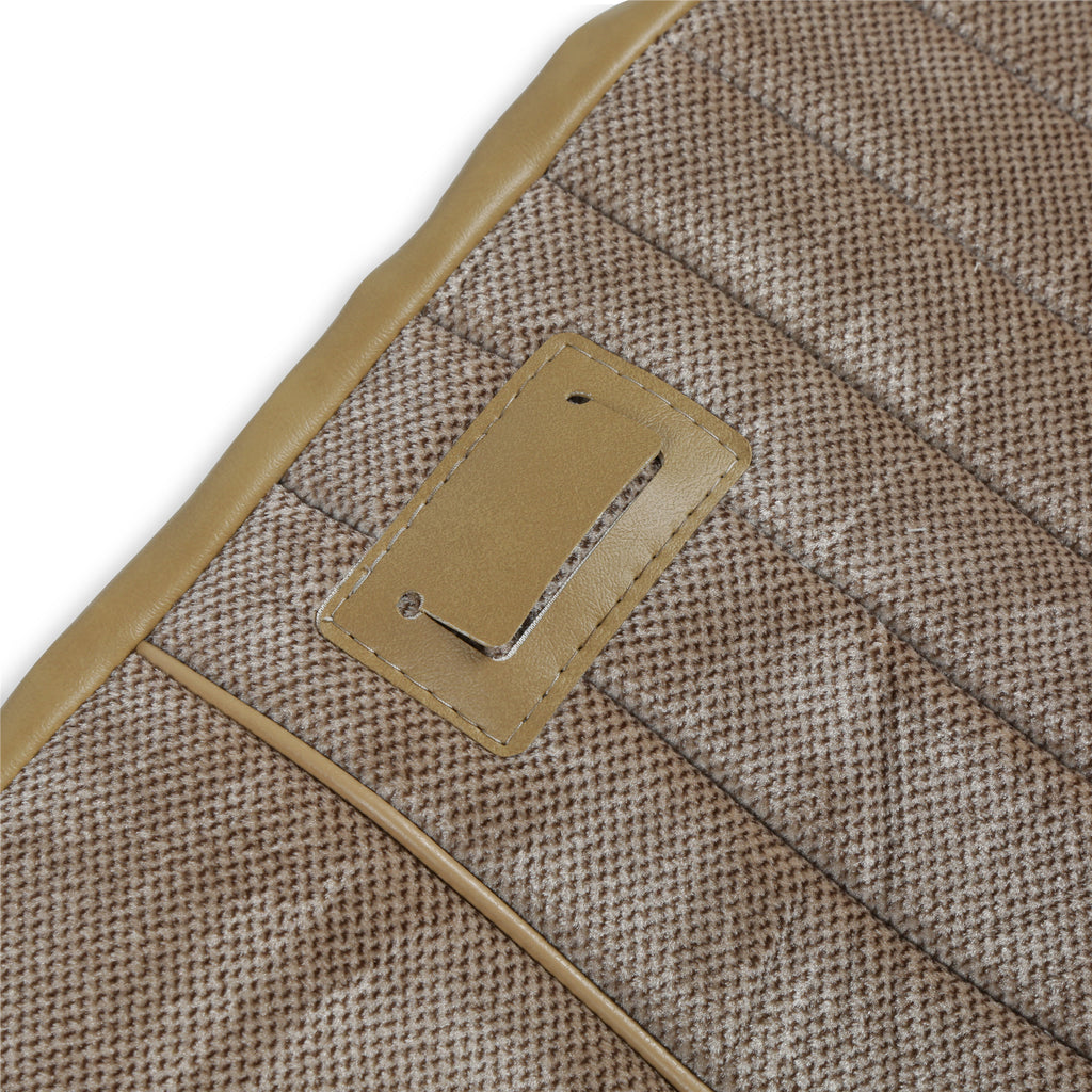 Classic-Trucks-CK-Seat-Upholstery-Kit---Deluxe-Pleat-ClothVinyl---Tan
