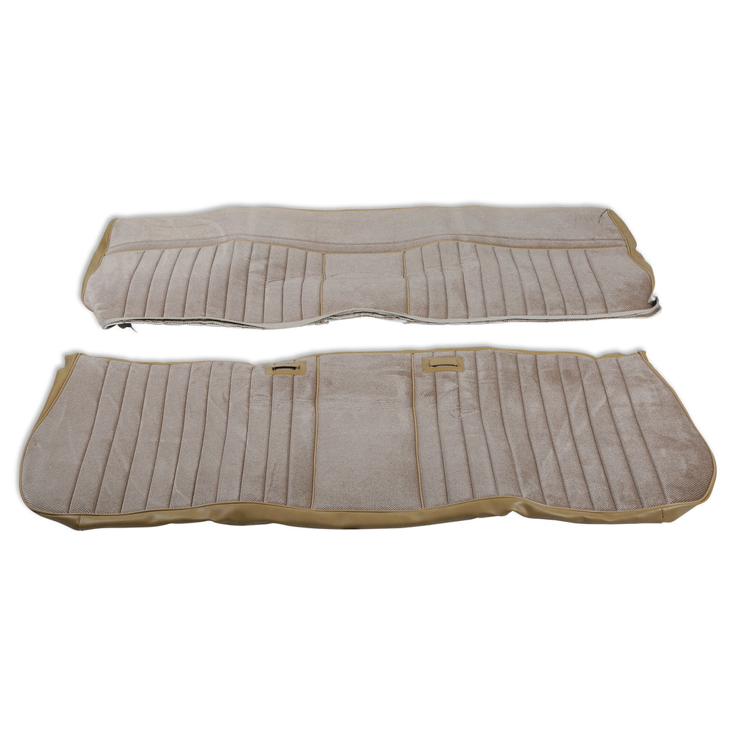 Classic-Trucks-CK-Seat-Upholstery-Kit---Deluxe-Pleat-ClothVinyl---Tan