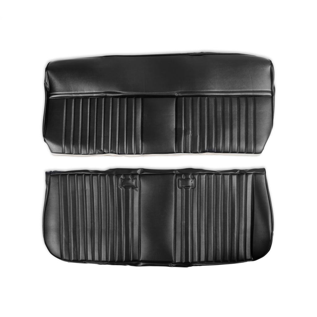 Classic-Trucks-CK-Seat-Upholstery-Kit---Deluxe-Pleat-Vinyl---Black
