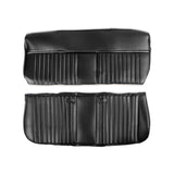 Holley 05-315  Classic Trucks C/K Seat Upholstery Kit - Deluxe Pleat Vinyl - Black