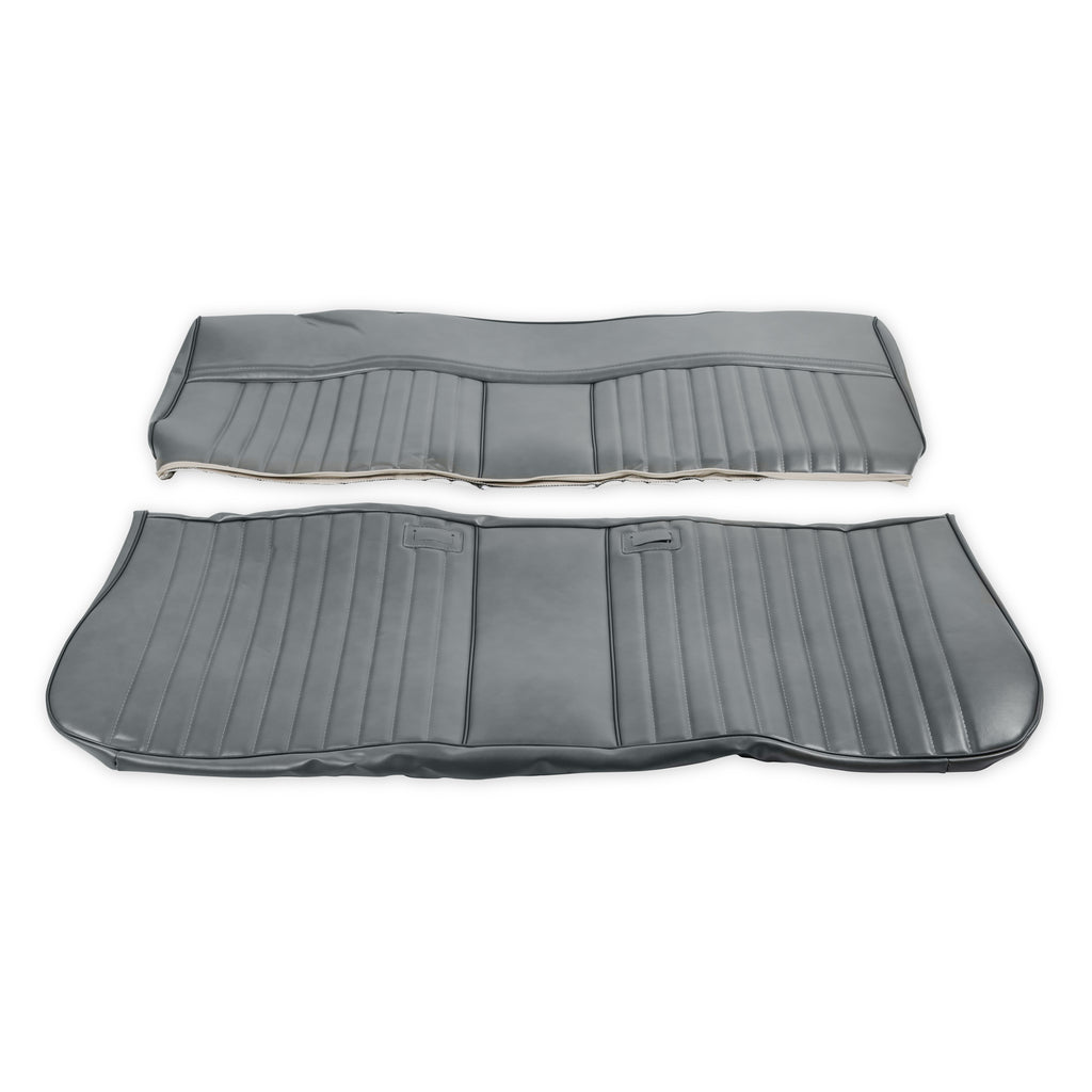 Classic-Trucks-CK-Seat-Upholstery-Kit---Deluxe-Pleat-Vinyl---Charcoal