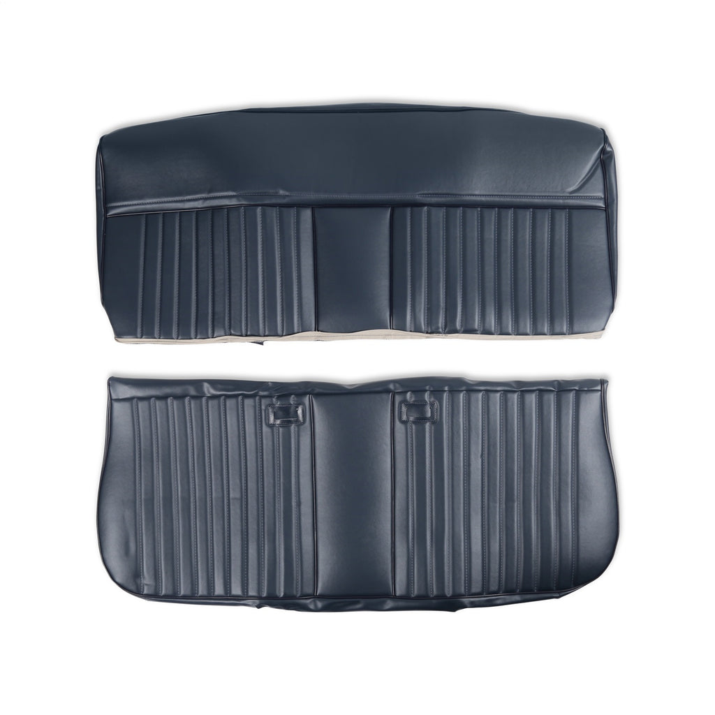 Classic-Trucks-CK-Seat-Upholstery-Kit---Deluxe-Pleat-Vinyl---Navy