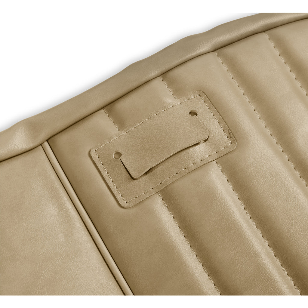 Classic-Trucks-CK-Seat-Upholstery-Kit---Deluxe-Pleat-Vinyl---Tan