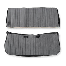 Load image into Gallery viewer, Classic-Trucks-CK-Seat-Upholstery-Kit---Full-Pleat-ClothVinyl---BlackSilver