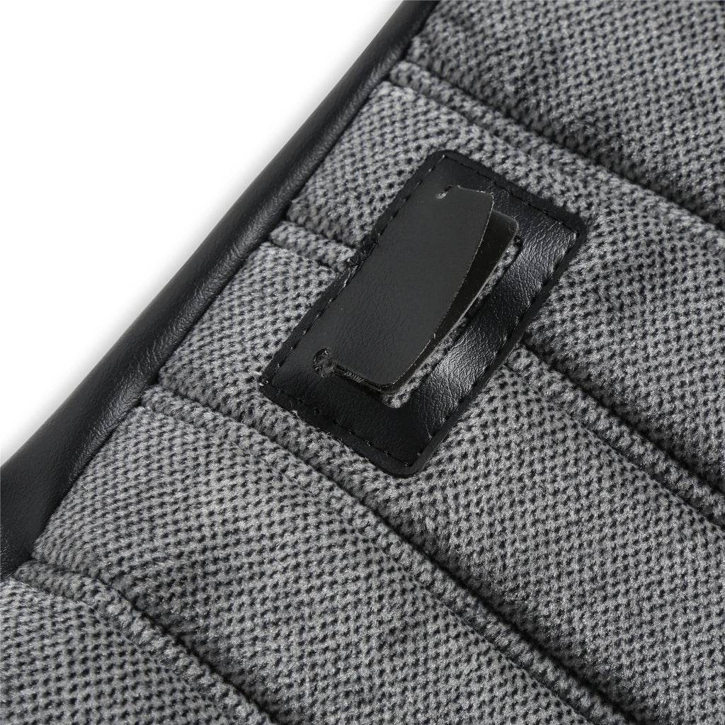 Classic-Trucks-CK-Seat-Upholstery-Kit---Full-Pleat-ClothVinyl---BlackSilver