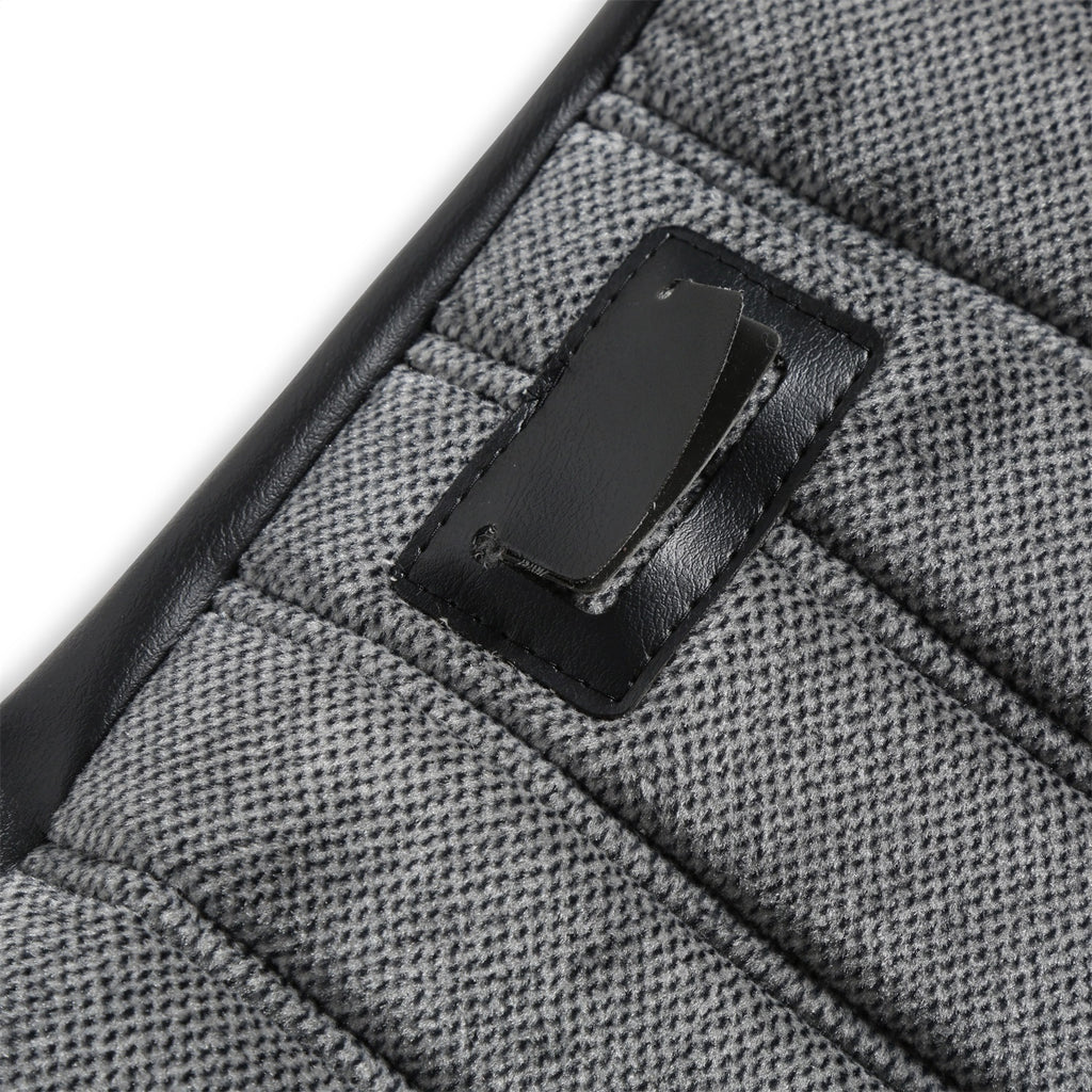 Classic-Trucks-CK-Seat-Upholstery-Kit---Full-Pleat-ClothVinyl---BlackSilver