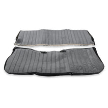 Load image into Gallery viewer, Classic-Trucks-CK-Seat-Upholstery-Kit---Full-Pleat-ClothVinyl---BlackSilver