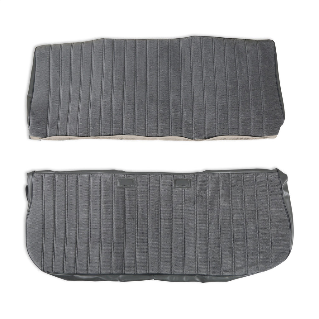 Classic-Trucks-CK-Seat-Upholstery-Kit---Full-Pleat-ClothVinyl---GreyCharcoal