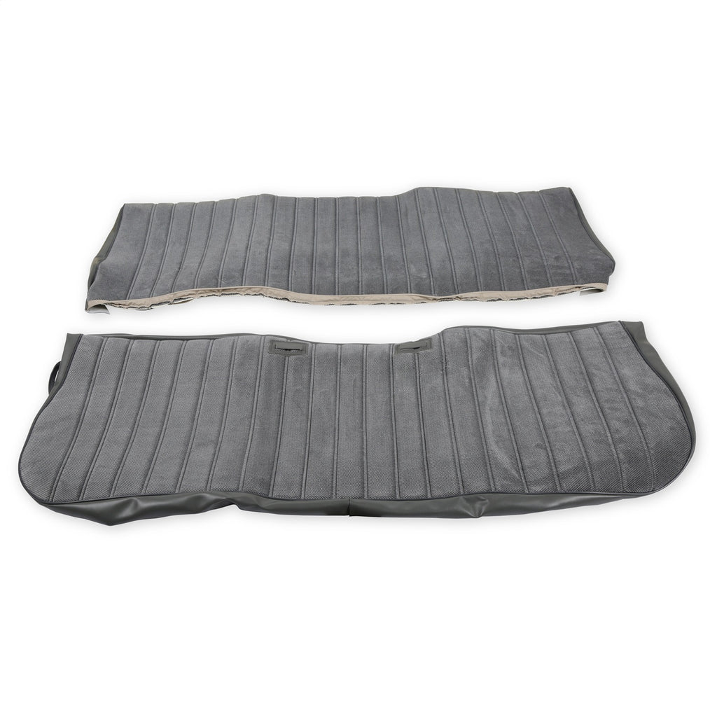Classic-Trucks-CK-Seat-Upholstery-Kit---Full-Pleat-ClothVinyl---GreyCharcoal